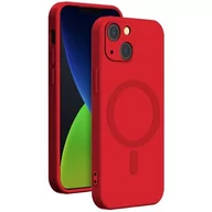 Etui i futerały do telefonów - Etui BIGBEN Silicone Case MagSafe do Apple iPhone 14 Plus Czerwony - miniaturka - grafika 1
