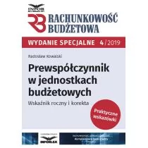 Prewspółczynnik w jednostkach budżetowych Radosław Kowalski