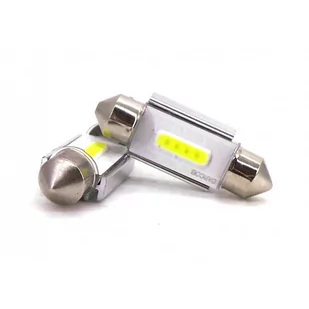 C5W Żarówka Led Sv8.5 12V Cob Canbus 36Mm 240Lm Biała Mocna Motoledy - Żarówki samochodowe - miniaturka - grafika 1