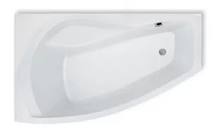 Roca Nicole 150x90 lewa biała A24T137000 - Wanny - miniaturka - grafika 1