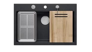 Zlewozmywak granitowy Marc Quadron - Zlewozmywaki - miniaturka - grafika 1