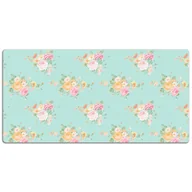 Podkładki na biurko - Podkładka na biurko Malowane bukiety kwiatów 120x60 cm - miniaturka - grafika 1