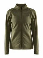 Kurtki damskie - Craft ADV EXPLORE FLEECE MIDLAYER kurtka polarowa damska M | Rift | Szczotkowany polar | z otworem na kciuk | kieszenie zapinane na zamek błyskawiczny | Quick Dry kurtka damska | kurtka polarowa dla - miniaturka - grafika 1