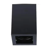 Oprawy, klosze i abażury - V-TAC Oprawa  Aluminiowa GU10 Kostka Kwadrat Natynkowa Czarna 142x100x100 VT-797 - miniaturka - grafika 1