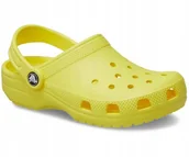 Buty dla dziewczynek - Crocs Classic Clog Kids 206991-77J Żółte 30/31 - miniaturka - grafika 1