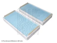 Filtry kabinowe - Komplet filtrów, wentylacja przestrzeni pasażerskiej Blue Print ADU172508 - miniaturka - grafika 1