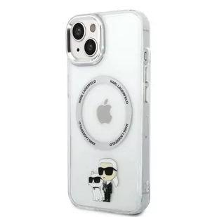 Karl Lagerfeld KLHMP14SHNKCIT iPhone 14 6,1" hardcase transparent Iconic Karl&Choupette Magsafe - Etui i futerały do telefonów - miniaturka - grafika 2