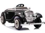 Pojazdy elektryczne dla dzieci - LEAN CARS Auto na akumulator Mercedes 540K Czarny 7723 - miniaturka - grafika 1