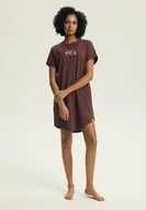 Piżamy damskie - Koszula nocna Evika 45184 Fioletowa M Fioletowy - miniaturka - grafika 1