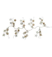 Lampy ogrodowe - Świąteczna Dekoracja Gwiazdki 1,5M 20 Led 0,8W Ciepła - miniaturka - grafika 1