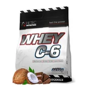 Odżywki białkowe - HI TEC Whey C-6 2250g Czekolada Kokos - miniaturka - grafika 1