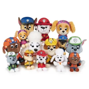 Maskotka Psi Patrol Pluszowi Bohaterowie 15cm 1szt.mix - Spin Master - Maskotki i pluszaki - miniaturka - grafika 1