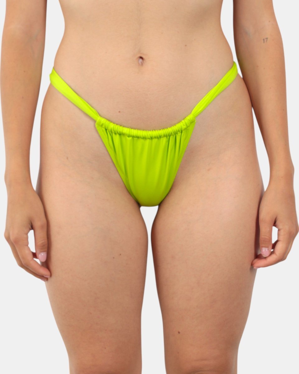 Adjustable Cheekiest Brazilian Bottom - 71 Lime