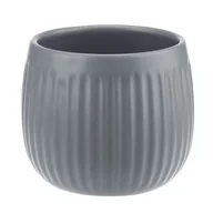 Donice - Osłonka ceramiczna 14 cm SONYA 26827 szary - miniaturka - grafika 1