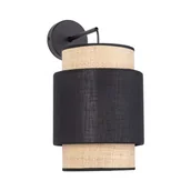 Lampy ścienne - BOHO NEW BLACK KINKIET 1 PŁ - miniaturka - grafika 1
