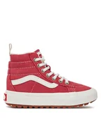 Buty dla dziewczynek - Vans Sneakersy Uy Sk8-Hi Mte-1 VN0A5HZ5ZLD1 Różowy - miniaturka - grafika 1