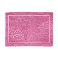Ręczniki - Ręcznik łazienkowy Stopki 70 x 50 Brudny Róż bawełna TEXPOL - miniaturka - grafika 1