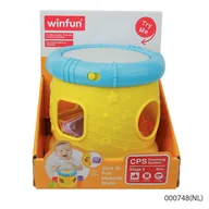 Sortery dla dzieci - Anek Świecący bębenek sorter - miniaturka - grafika 1