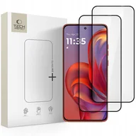 Szkła hartowane na telefon - Szkło hartowane Tech-Protect Glass Fit+ do Motorola Edge 50 Neo / 60 Neo Black [2 PACK] - miniaturka - grafika 1