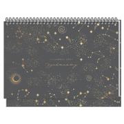 Kalendarze - INTERDRUK Kalendarz 2021 Biurkowy Tygodniowy Kosmos - - miniaturka - grafika 1