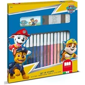 Przybory szkolne - Multiprint Psi Patrol - pieczątki i pisaki do kolorowania - miniaturka - grafika 1