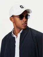 Czapki i chusty sportowe męskie - Guess Jeans Czapka z daszkiem M5RZ16 WF8V1 Biały - miniaturka - grafika 1