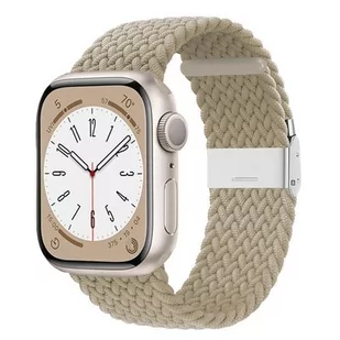 Pasek CRONG Wave Band do Apple Watch (38/40/41mm) Beżowy - Akcesoria do smartwatchy - miniaturka - grafika 1