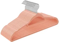 Wieszaki do szafy - Komplet Różowych Wieszaków Welurowych 20 Szt T4-R51 - miniaturka - grafika 1