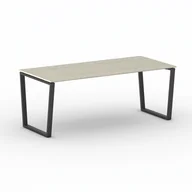 Stoły i stoliki do biura - B2B Partner Stół konferencyjny PRIMO IMPRESS 2000 x 900 x 750 mm, dąb naturalny 499549 - miniaturka - grafika 1