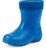 Buty dla dziewczynek - Ladeheid Kalosze dziecięce, lekkie jak piórko i wodoodporne, z tworzywa EVA, kalosze z podszewką, KL050, niebieski, 32 EU - miniaturka - grafika 1
