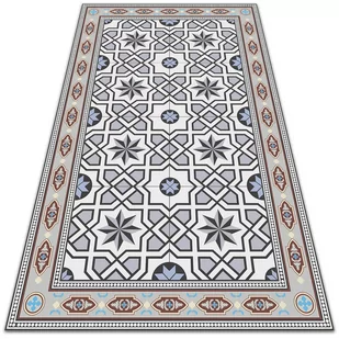 Modny dywan winylowy Geometryczne gwiazdy 60x90 cm - Dywany - miniaturka - grafika 1