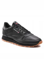 Buty sportowe damskie - Reebok Buty Classic Leather GY0961 Cblack/Pugry5/Rbkg03 - miniaturka - grafika 1