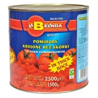 Woda - La Belinda Pomidory Krojone Bez Skórki 2500 G - miniaturka - grafika 1