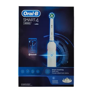 BRAUN Oral-B Smart4 4000 UltraThin White - Szczoteczki elektryczne - miniaturka - grafika 5