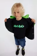 Koszulki dla chłopców - Marc Jacobs t-shirt bawełniany dziecięcy kolor czarny z nadrukiem - miniaturka - grafika 1