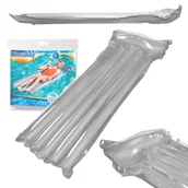 Materace dmuchane i koła do pływania - Materac dmuchany plażowy do pływania na basen wodę BESTWAY 44013 szary 90kg 183cm Kik Sp. z o. o. Sp. k. - miniaturka - grafika 1