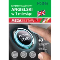 Angielski w 1 miesiąc. Szybki kurs językowy. Mega zestaw. Czasy i czasowniki błyskawicznie / Gramatyka błyskawicznie / Podróże błyskawicznie