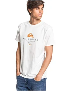 Quiksilver FIRST FIRE SST-Shirt-Shirt męski SNOW WHITEM - Koszulki męskie - miniaturka - grafika 1