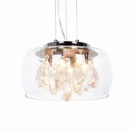 Lampy sufitowe - Lumina Deco Deco NOWOCZESNA LAMPA WISZĄCA CHROMOWANA TOSSO D30 - miniaturka - grafika 1