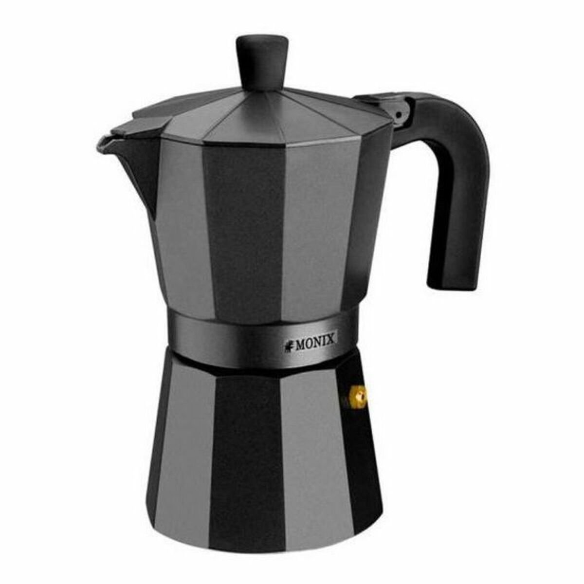 Dzbanek Monix Moka Vitro Noir - 3 filiżanki