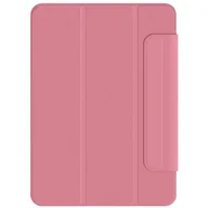 Etui do tabletów - Pomologic BookCover Smart Cover etui obudowa pokrowiec Magnetyczny do iPad Pro 11" 1/2/3/4G, iPad Air 10.9" 4/5G (old pink) - miniaturka - grafika 1