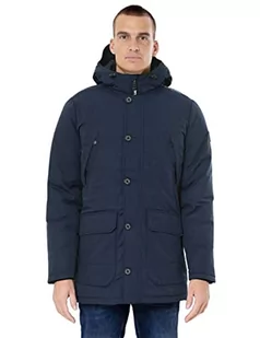 Street One MEN Męska kurtka zimowa D201740, Midnight Blue, S, niebieski (midnight blue), S - Kurtki męskie - miniaturka - grafika 1