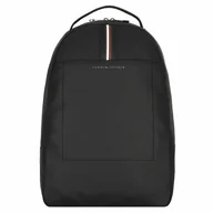 Plecaki - Tommy Hilfiger TH Corporate Plecak 45 cm Komora na laptopa black - miniaturka - grafika 1
