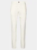Spodnie męskie - North Sails Chinosy Defender 673071 Biały Slim Fit - miniaturka - grafika 1