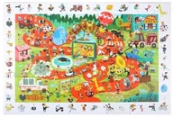 Puzzle - Robotime, puzzle drewniane z grą edukacyjną - miniaturka - grafika 1