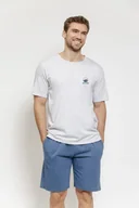 Piżamy damskie - Piżama Gabriel 3576 Szary Melanż S Szary - miniaturka - grafika 1