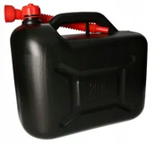 Kanistry - Kanister Plastik Zbiornik Na Paliwo Z Lejkiem 20L - miniaturka - grafika 1