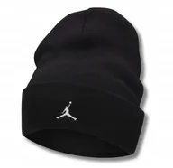 Czapki damskie - Czapka zimowa NIKE Air JORDAN Jumpman Peak Satin Lined Essential - miniaturka - grafika 1