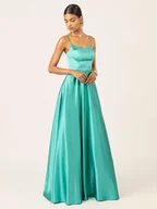 Sukienki - APART Sukienka w kolorze turkusowym - miniaturka - grafika 1