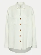 Koszule damskie - Billabong Koszula Swell ABJWT00487 Biały Relaxed Fit - miniaturka - grafika 1